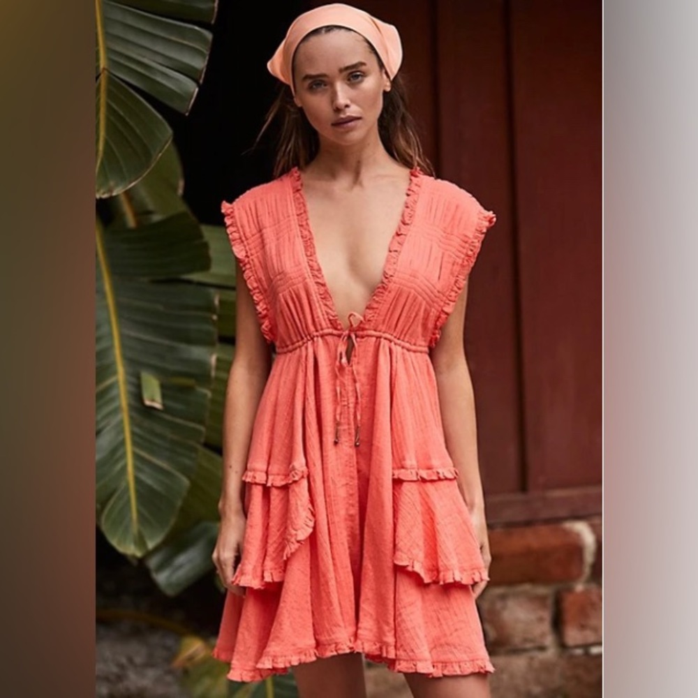 Free People Antoinette Mini Dress